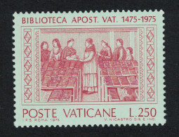 Vatican 500th Anniversary Of Apostolic Library 250L 1975 MNH SG#645 Sc#583 - Nuovi