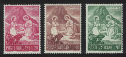 Vatican Christmas 3v 1965 MNH SG#464-466 Sc#420-422 - Neufs