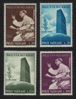 Vatican Pope Paul's Visit To The UN New York 4v 1965 MNH SG#460-463 Sc#416-419 - Nuovi