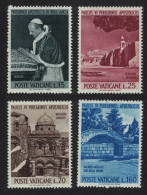 Vatican Pope Paul's Visit To The Holy Land 4v 1964 MNH SG#419-422 Sc#375-378 - Unused Stamps