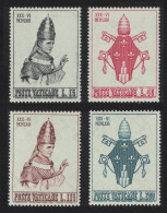 Vatican Coronation Of Pope Paul VI 4v 1963 MNH SG#409-412 Sc#365-368 - Unused Stamps