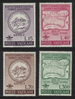 Vatican Malaria Eradication 4v 1962 MNH SG#370-373 Sc#326-329 - Unused Stamps