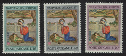 Vatican Christmas Centres 3v 1961 MNH SG#365-367 - Unused Stamps