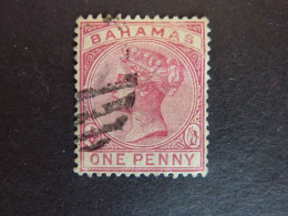 BAHAMAS, Année 1884-90, YT N° 18 Oblitéré - 1859-1963 Kolonie Van De Kroon