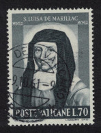 Vatican St Louise De Marillac 1960 MNH SG#338 Sc#296 - Ongebruikt