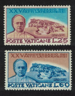 Vatican 25th Anniversary Of Lateran Treaty 2v 1954 MNH SG#197-198 Sc#174-175 - Ungebraucht