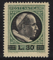 Vatican Pope Pius XII Overprint '30L' 1946 MNH SG#117 MI#123 Sc#109 - Ongebruikt
