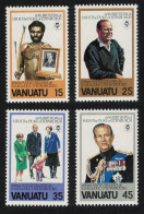 Vanuatu Duke Of Edinburgh Award 4v 1981 MNH SG#311-314 Sc#304-307 - Vanuatu (1980-...)