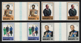 Vanuatu Duke Of Edinburgh Award 4v Gutter Pairs 1981 MNH SG#311-314 Sc#304-307 - Vanuatu (1980-...)