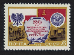 USSR 30th Anniversary Of Soviet-Polish Friendship 1975 MNH SG#4403 - Nuevos