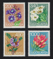 Yugoslavia Alpine Flowers 4v 1979 MNH SG#1879-1882 MI#1789-1792 Sc#1428-1431 - Autres & Non Classés