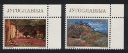 Yugoslavia Europa Landscapes 2v Corners 1977 MNH SG#1767-1768 - Autres & Non Classés