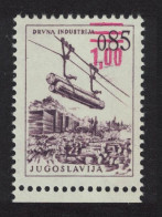 Yugoslavia Timber Industry Cable Railway SHIFT RAR 1976 MNH SG#1756 - Autres & Non Classés