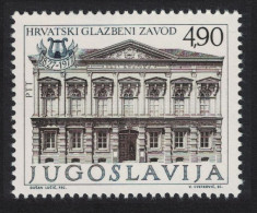 Yugoslavia 150th Anniversary Of Croatian Music Institute 1977 MNH SG#1765 - Autres & Non Classés