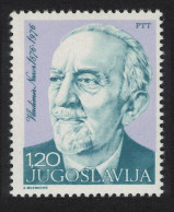 Yugoslavia Birth Centenary Of Vladimir Nazor Writer 1976 MNH SG#1733 - Autres & Non Classés