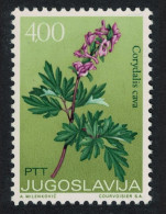 Yugoslavia Corydalis Cava Medicinal Plant 1973 MNH SG#1558 - Autres & Non Classés