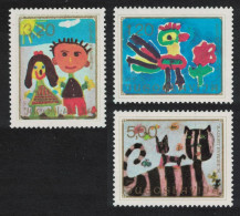 Yugoslavia Joy Of Europe Meeting Belgrade Children's Paintings 3v 1974 MNH SG#1620-1622 - Autres & Non Classés