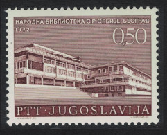 Yugoslavia Re-opening Of National Library Belgrade 1972 MNH SG#1534 - Autres & Non Classés