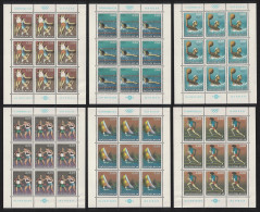 Yugoslavia Olympic Games Munich 6 Sheetlets 1972 MNH SG#1507-1512 - Autres & Non Classés
