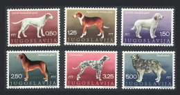 Yugoslavia Dogs 6v 1970 MNH SG#1427-1432 - Autres & Non Classés