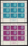 Yugoslavia Sun Composed Of Fibres Europa 2v Sheetlet 1970 MNH SG#1425-1426 - Autres & Non Classés