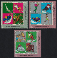 Yemen Olympic Winners 3v 1970 MNH MI#1271=1277 - Yemen