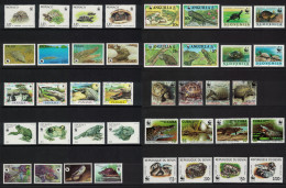 WWF Reptiles And Amphibians Big Collection WWF T5 2000 MNH - Collections (without Album)