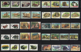 WWF Wild Animals Big Collection WWF 2000 MNH - Collections (without Album)