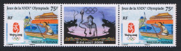 Wallis And Futuna Olympic Games Beijing 2008 Pair With Label 2008 MNH SG#933 - Ungebraucht
