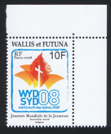 Wallis And Futuna World Youth Day Corner 2008 MNH SG#948 - Unused Stamps