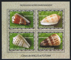 Wallis And Futuna Shells MS 2005 MNH SG#MS864 Sc#597 - Ongebruikt