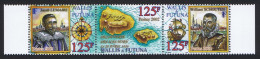 Wallis And Futuna Discovery Of Futuna Strip Of 3v 2002 MNH SG#804-806 Sc#558 - Unused Stamps