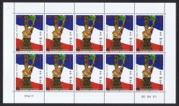 Wallis And Futuna French Overseas Territory Status Full Sheet 2001 MNH SG#783 Sc#541 - Ungebraucht