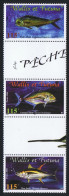 Wallis And Futuna Fish Dolphinfish Tuna Trevally Strip Of 3v 2000 MNH SG#767-769 Sc#533c - Neufs