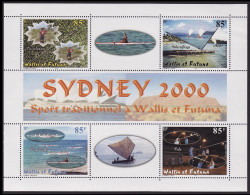 Wallis And Futuna Olympic Games Sydney Sheetlet Of 4v 2000 MNH SG#762-765 Sc#531 - Unused Stamps