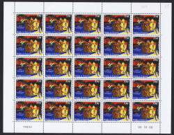 Wallis And Futuna 8th Pacific Arts Festival Full Sheet 2000 MNH SG#766 Sc#532 - Unused Stamps