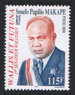 Wallis And Futuna Senator Sosefo Papilio Malape 2000 MNH SG#758 Sc#528 - Unused Stamps