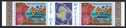 Wallis And Futuna 52nd Autumn Stamp Show Pair With Label Type 4 1998 MNH SG#731 Sc#515 - Ungebraucht