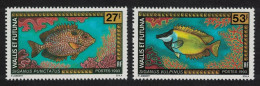Wallis And Futuna Rabbitfish Fish 2v 27f+53f 1993 MNH SG#626+629 - Neufs