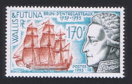 Wallis And Futuna Death Of Bruni D'Entrecastaux 1993 MNH SG#630 Sc#447 - Unused Stamps