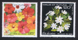 Wallis And Futuna Hibiscus Flowers Mothers' Day 2v 1993 MNH SG#624-625 Sc#445-446 - Ongebruikt