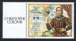 Wallis And Futuna Christopher Columbus 'Genova 92' Airmail Label 1992 MNH SG#612 Sc#C170 - Nuovi