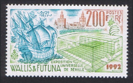 Wallis And Futuna Ship Columbus World Expo '92 Seville 1992 MNH SG#598 Sc#425 - Neufs