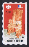 Wallis And Futuna Royal Throne Airmail 1989 MNH SG#544 MI#564 Sc#C162 - Nuevos