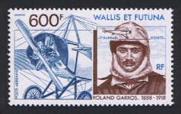 Wallis And Futuna Roland Garros Aviator 1988 MNH SG#529 MI#549 Sc#C157 - Nuevos