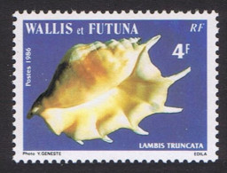 Wallis And Futuna Sea Shells 4f 'Lambis Truncata' 1986 MNH SG#481 Sc#333 - Nuevos