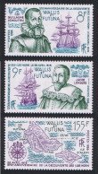 Wallis And Futuna Discovery Of Horn Islands 3v Def 1986 SG#488-490 Sc#340 - Unused Stamps