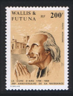 Wallis And Futuna Jean-Marie Vianney Cure D'Ars 1986 MNH SG#480 Sc#C147 - Neufs