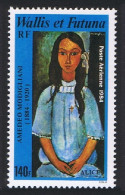 Wallis And Futuna Amedeo Modigliani Painter 1984 MNH SG#452 Sc#C135 - Unused Stamps
