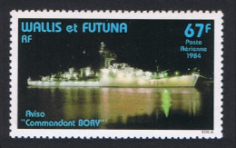 Wallis And Futuna Frigate 'Commandant Bory' 1984 MNH SG#437 Sc#C129 - Neufs